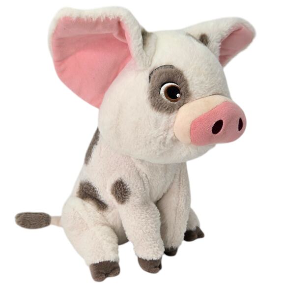 Disney Store Moana Pua Pig Plush Stuffed Animal Farm Cartoon Pot Belly 12" - Picture 3 of 8